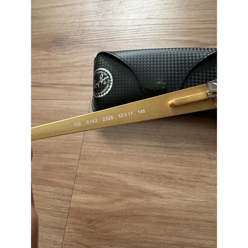 Ray-Ban Eyeglasses Titanium RB 5142 2328 52 [] 17 145 MM Tortoise Havana Brown
